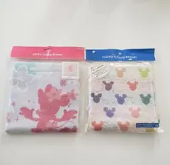 【未使用】ディズニーリゾート ミニー ウォッシュタオル セット ミッキー グッズ