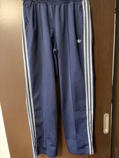 adidas ネイビー トラックパンツ ベッケンバウアー