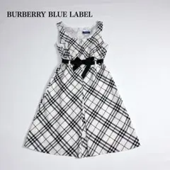 可愛い♡バーバリーブルーレーベル メガチェック ノースリーブワンピース y2k