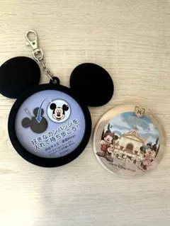 ディズニー　ミラコスタ　缶バッチ　缶バッチホルダーのセット　ディズニーシー