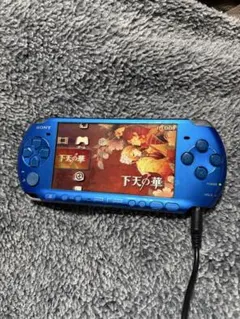 PSP-3000 青色 本体　ジャンク品