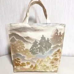 帯リメイク　ミニトートバッグ　255