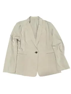 COMME CA ISM テーラードジャケット　ジャケット　春　ベージュ　L