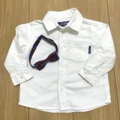 シャツ　蝶ネクタイ　セット