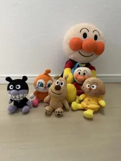 アンパンマン ぬいぐるみ 6体セット　アンパマン　ぬいぐるみ