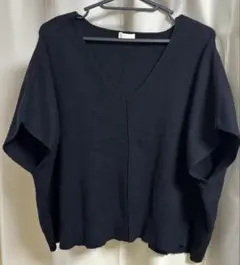 値下げ！earth music&ecology トップス　ニット　黒Mサイズ