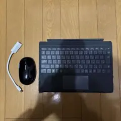 Surface Pro ブラックキーボードカバーとマウス、アダプター