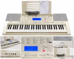 CASIO LK-208 光ナビゲーションマイク譜面台取扱説明書付きのサムネイル