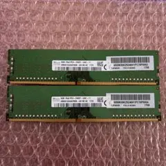 SK Hynix DDR4 2666 8GB×2枚セット 計16GB - メルカリ