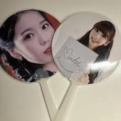 NiziU ミイヒ＆アヤカ ミニうちわ