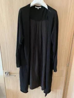 vlas blomme ロングカーディガン