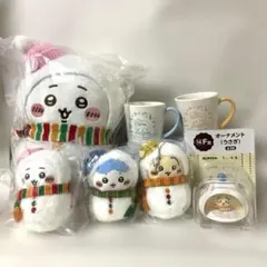 ちいかわ エニマイくじ2025 A E F G賞 ぬいぐるみ マスコットセット