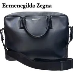 Ermenegildo Zegna ゼニア ビジネスバッグ 2way A4 本革のサムネイル