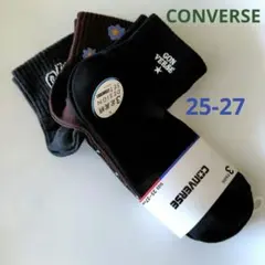 新品 3足 25-27 メンズ 靴下 ソックス コンバース CONVERSEのサムネイル