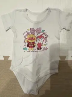 80 アンパンマン半袖肌着ロンパース