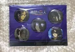 進撃の巨人　ハンジ　場面写缶バッジ5個セット