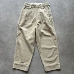 MHL マーガレットハウエル グルカパンツ 2タック 生成り 白 S ミリタリー MHL マーガレットハウエル グルカパンツ 2タック 生成り 白 S