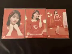 イコラブ 佐々木舞香 とくベチュ、して 歌唱衣装 ① 生写真 コンプ 赤衣装