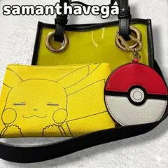 激レア⭐️サマンサベガ ポケモン コラボ ショルダーバッグ ピカチュウ 2wayのサムネイル
