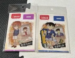 名探偵コナン アクセサリースタンド コナン 灰原哀 新品 2種類セット アクスタ