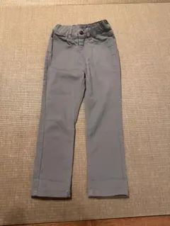 超美品GU ブルーグレー 長ズボン 110サイズ♡