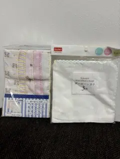 ガーゼハンカチ 5枚セット