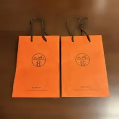 HERMES ショップ袋 2枚セット