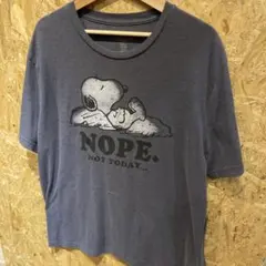 Snoopy スヌーピー NOPE. NOT TODAY. Tシャツ 3XLのサムネイル