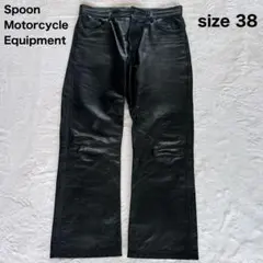 【値下げ価格】SPOON 革製ズボンMOTOR CYCLE EQUIPMENT 2026年最新】spoon レザーパンツの人気アイテム - メルカリ