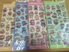 クレヨンしんちゃんウォーターボンボンドロップシール4枚セット