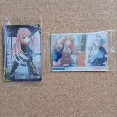 学マス　ウエハース3 メタリックプラカード　紫雲清夏 葛城リーリヤ　まとめ売り