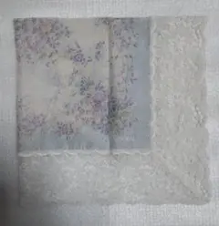 SOEAL 花柄レースハンカチ