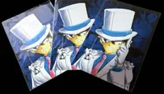 鳥取 限定【名探偵コナン】原画 ポストカード「怪盗キッド」3枚 コナン探偵社