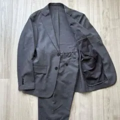 【美品】GU ジーユー 2024 ウォッシャブルテーラードジャケット スラックス