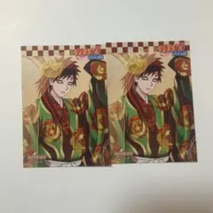 NARUTO 彩面華 アニメイト 特典 キャラシート カード コンプリート