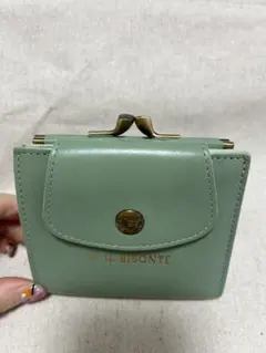 IL BISONTE ミントグリーン 二つ折り財布