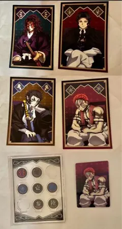 AGF 2025 鬼滅の刃 ポストカード カード 無惨 黒死牟 猗窩座 獪岳