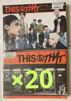 Stray Kids THIS&THAT アルバム 未開封 20枚 Stray Kids THIS&THAT アルバム 未開封 20枚セット3 - メルカリ