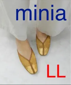 新品　ゴールドシアーバブーシュサンダル　LLのサムネイル