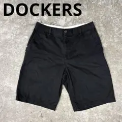 DOCKERS ノータック ショーツ ブラック ハーフパンツ ショートパンツのサムネイル