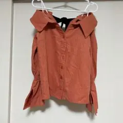 CECIL McBEE セシルマクビー 黒リボン ブラウス