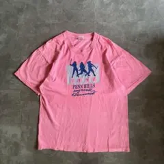 90s USA製 ソフトボール ヴィンテージ Tシャツ ピンク L トーナメントのサムネイル