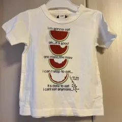 新品タグ付　スイカデザイン Tシャツ 100cmのサムネイル