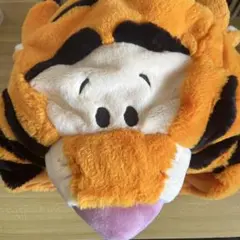 ティガー フリース帽子 オレンジ付属被り物一つ