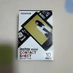 FUJIFILM instax mini CONTACT SHEET 10枚
