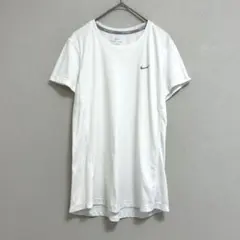 ナイキ NIKE ドライフィット Tシャツ 【M】 白 半袖 ワンポイント