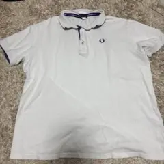 フレッドペリー　白ポロシャツ