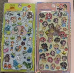 【正規品】プチドロップステッカー♡トイストーリー♡ディズニープリンセス