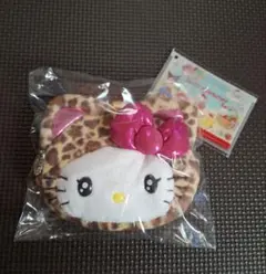 ハローキティ ギャルネコ　ヒョウ柄 ポーチ