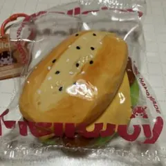 Mellojoy スクイーズ ハンバーガー キーホルダー付き
